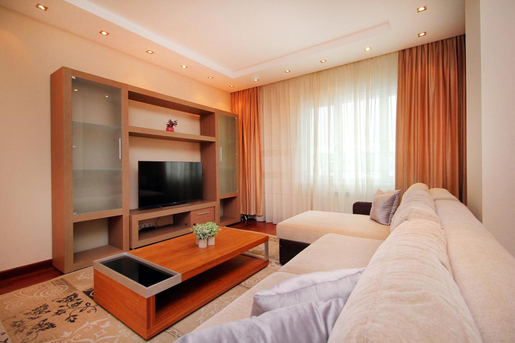 Роскошные Апартаменты На Набережной Almaty Exterior foto